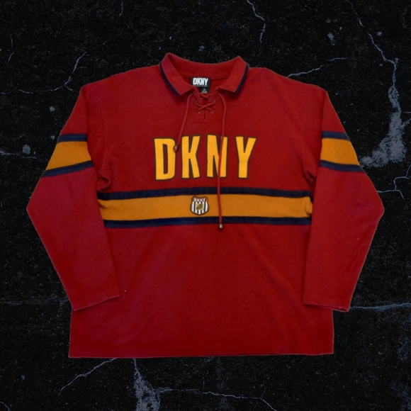 Vintage DKNY RugbyShirt